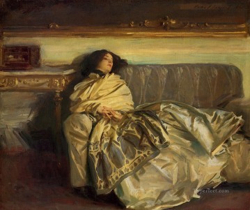 John Singer Sargent Painting - Reposo John Singer Sargent